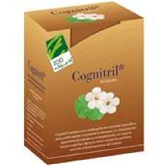 100 por 100 Natural Cognitril, 30 cápsulas