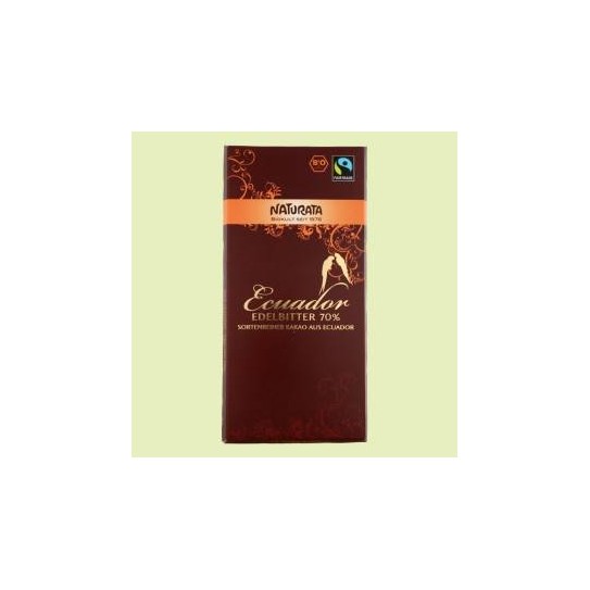 Chocolate amargo 75% Perú Bio, 100g