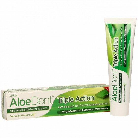 Pasta de dientes Aloe Vera AloeDent Triple Action, 100 ml