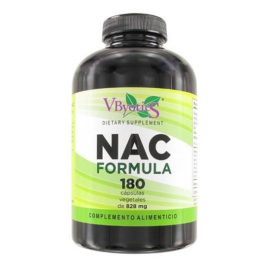 NAC (N Acetil Cisteina) Fórmula, 180 Cápsulas