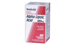 Acido Alfa Lipoico 250mg, 60 cápsulas