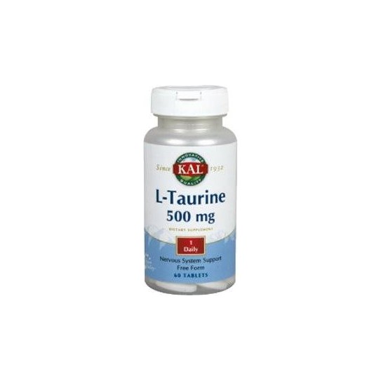 L-Taurine 500mg, 60 comprimidos