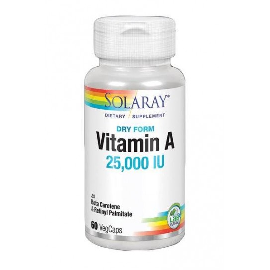 Vitamian A 25000UI, 60 Vegcaps