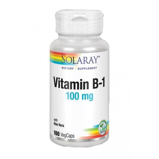 Vitamin B1 100mg, 100 VegCaps
