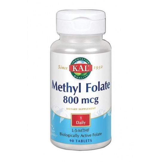 Methyl Folate 800mcg, 90 comprimidos