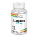 L-Arginine 500 mg- 100 VegCaps.Apto para veganos