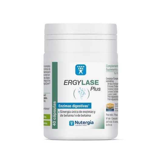 ERGYLASE Plus, 40 cápsulas