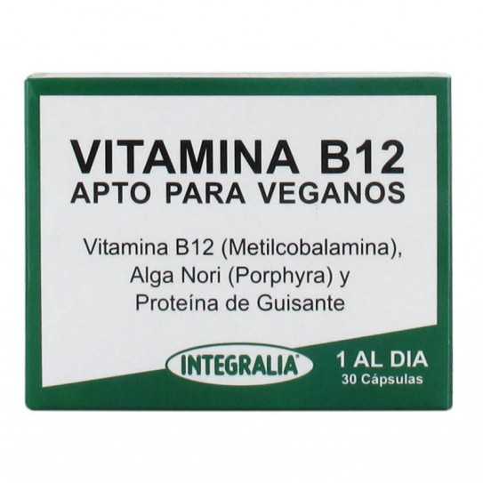 Vitamina B12, 30 Cápsulas
