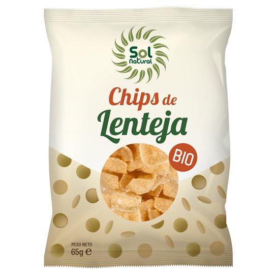 Chips de Lenteja BIO, 65gr