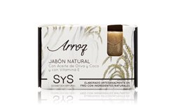 Jabon Natural Arroz Premium, 100gr 