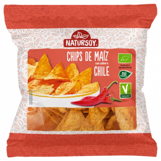 Chips de maíz Chile Bio, 75gr