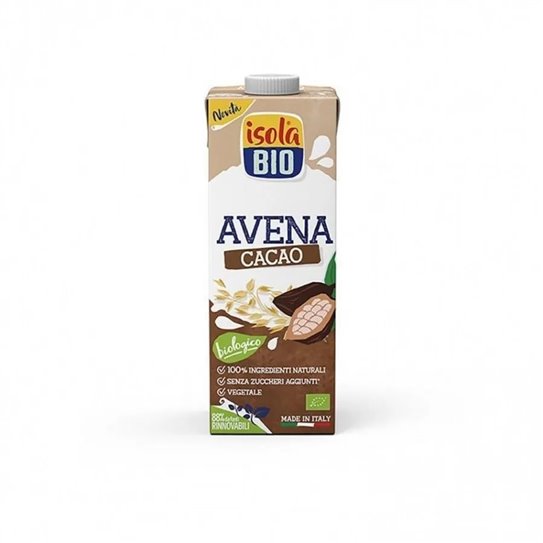 Bebida Vegetal de Avena y Cacao Bio, 1l