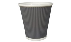Vaso Cafe Ceramica y Silicona Gris, 30ml