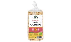 Tortas de maíz con quinoa sin gluten bio, 120g