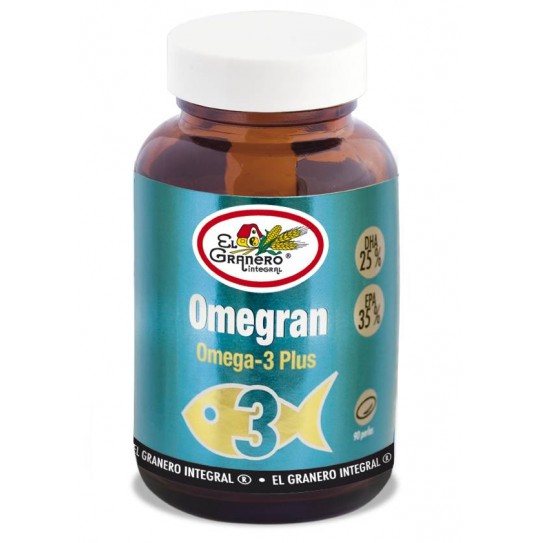 El Granero Integral OMEGRAN 3 PLUS, 90 PERLAS 705 mg