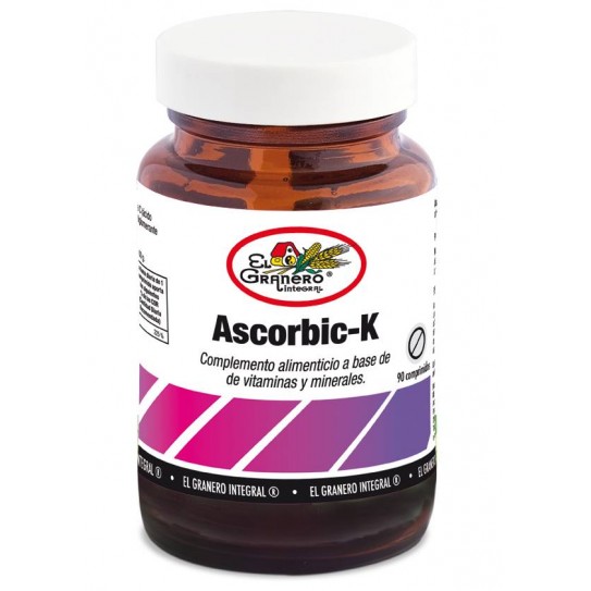 El Granero Integral ASCORBIC - K (Ascorbato potasico), 90 comp. 610 mg