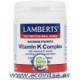 Lamberts Complejo de Vitamina K 60 tab con vit K1 y K2 