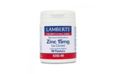 Lamberts Zinc 15mg , 90 cap.