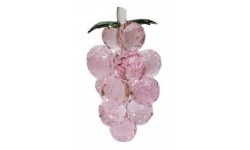 Ancient Wisdom Cristal forma racimo de uva -rosa
