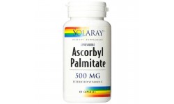 Solaray Ascorbyl Palmitate 500mg, 60 cápsulas