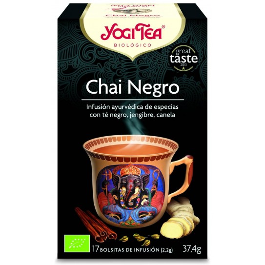 YOGI TEA Chai negro 17 x 2,2 g