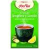 YOGI TEA Té verde, jengibre y limón 17 x 1,8 g