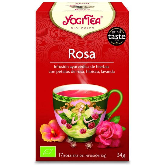 YOGI TEA Infusión Rosa 17 x 2 g