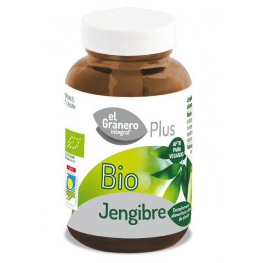 El Granero Integral Jengibre Bio, 90 Cap. 500 mg