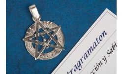 Tetragramatón Fino en Plata de Ley