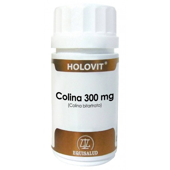 HOLOVIT COLINA 300 mg (Colina L-bitartrato), 50 cáp