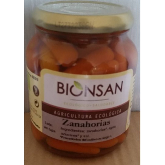 Zanahorias Bio, 340 ml