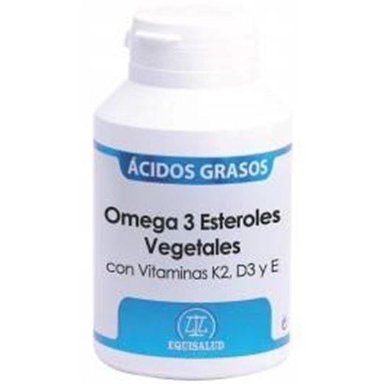 OMEGA 3 ESTEROLES VEGETALES con Vitaminas K2, D3, E, 120 perlas