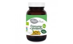 Cúrcuma + Pimienta Bio, 100 + 20 Cap. 440 mg