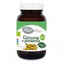 Cúrcuma + Pimienta Bio, 100 + 20 Cap. 440 mg