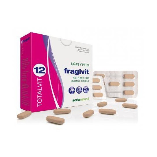 TOTALVIT 12 - fragivit (uñas y pelo), 28 comprimidos