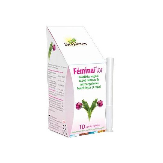 Fémina Flor (10 cápsulas vaginales + aplicador)