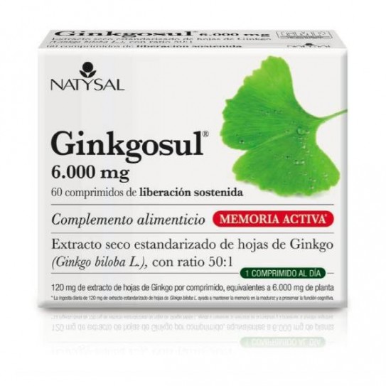 Ginkgosul 6.000mg, 60 comprimidos