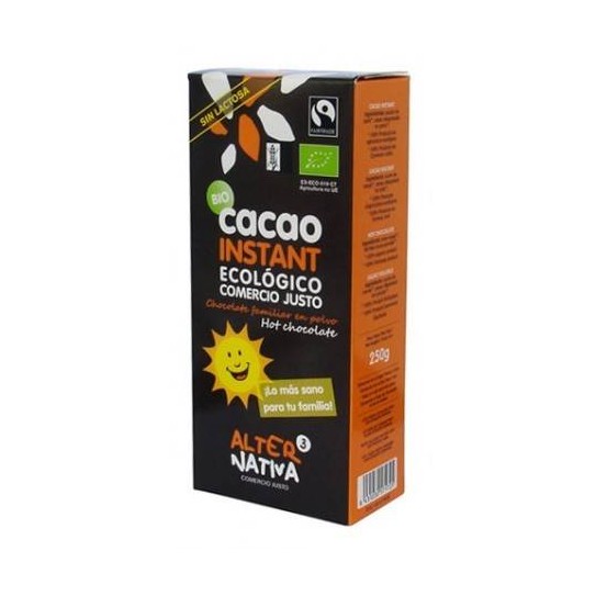 Cacao Instant Chocolate Familiar En Polvo, 250gr