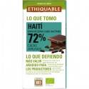 Chocolate negro 72% ecológico Haití, 100gr