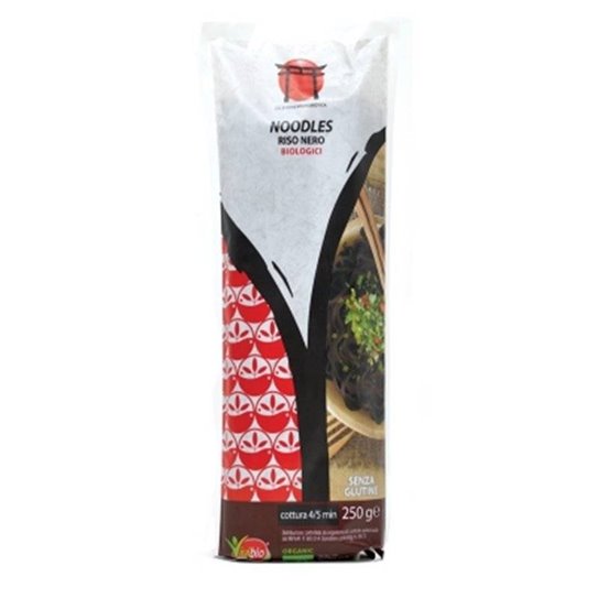 Noodles de arroz negro sin gluten BIO, 250gr
